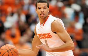 Sixers No.1 Draft choice Michael Carter-Wiilliams led Syracuse to the 2013 Final Four. 