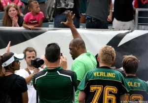 Donovan McNabb will be inducted into the Eagles Hall of Honor Thursday night at Lincoln Financial Field. Photo by Chris Murray